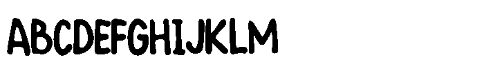 Batagor Marker Font UPPERCASE