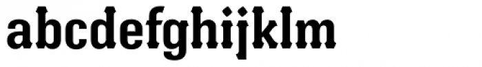 Batak Condensed Bold Font LOWERCASE