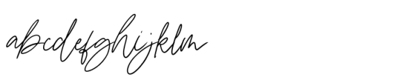 Bathire Signature FONT