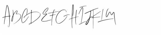 Batick Rodist Chic Handwritten Font UPPERCASE