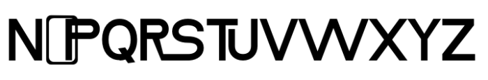 Batoraxis Black Font UPPERCASE