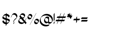 Battafia Font OTHER CHARS