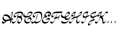 Battafia Font UPPERCASE