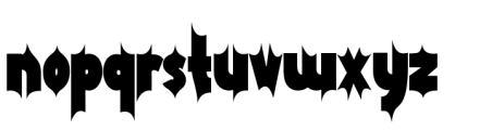 Battle Hunter Font LOWERCASE