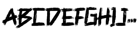 Battle Race Font UPPERCASE