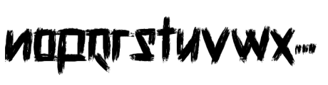 Battle Race Font LOWERCASE