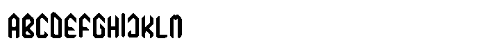 Battle Royale Two Inline Font UPPERCASE