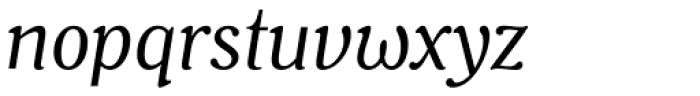 Battlefin Italic Font LOWERCASE