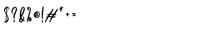 Battriena Font OTHER CHARS