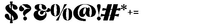 Batzie Regular Font OTHER CHARS