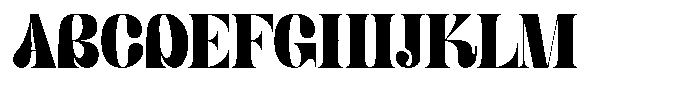 Batzie Regular Font UPPERCASE