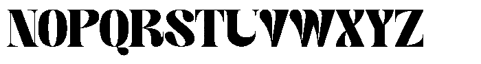 Batzie Regular Font UPPERCASE
