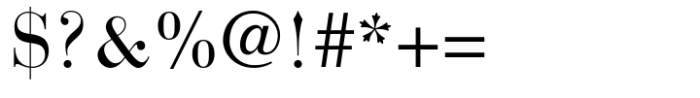 Bauer Bodoni Pro Roman Font OTHER CHARS