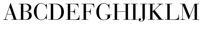 Bauer Bodoni Pro Roman Font UPPERCASE