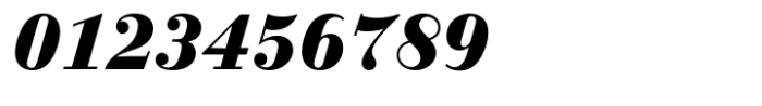 Bauer Bodoni Std Bold Italic Font OTHER CHARS