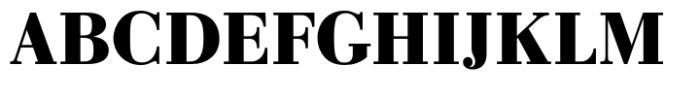 Bauer Bodoni Std Bold Font UPPERCASE