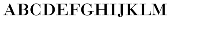 Bauer Bodoni Std Regular FONT