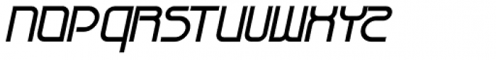 Bauhau Bold Italic Font UPPERCASE