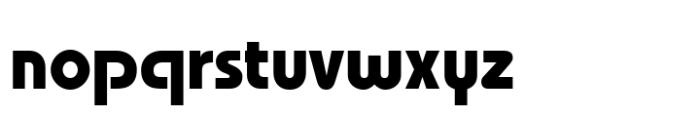 Bauhaus Arabic Bold Font LOWERCASE