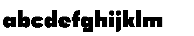 Bauhold Black Medium FONT