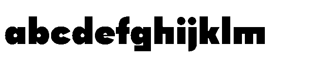 Bauhold Black FONT