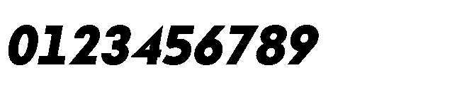 Bauhold Bold Italic Font OTHER CHARS