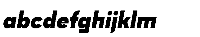 Bauhold Bold Italic FONT