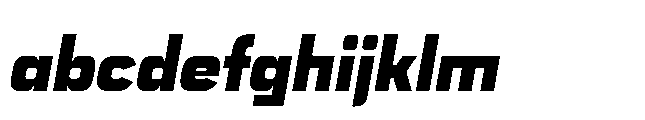 Bauhold Bold Over Italic FONT