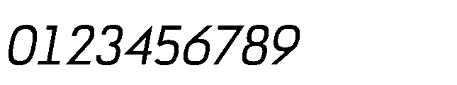 Bauhold Book Medium Italic Font OTHER CHARS