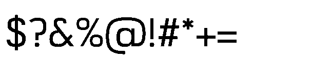 Bauhold Book Medium Font OTHER CHARS