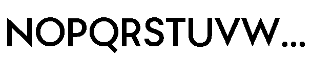 Bauhold Book VF Font UPPERCASE