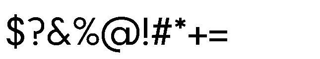 Bauhold Book Font OTHER CHARS
