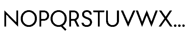 Bauhold Book Font UPPERCASE