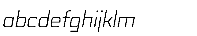 Bauhold Light Over Italic FONT