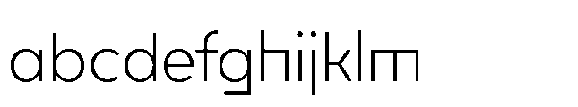 Bauhold Light FONT