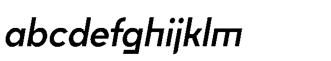 Bauhold Regular Italic FONT