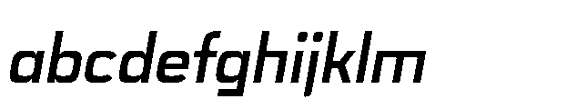 Bauhold Regular Over Italic FONT