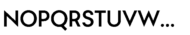 Bauhold Regular Font UPPERCASE