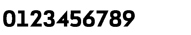 Bauhold Semibold Medium Font OTHER CHARS