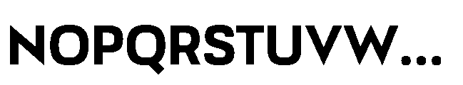Bauhold Semibold Medium Font UPPERCASE