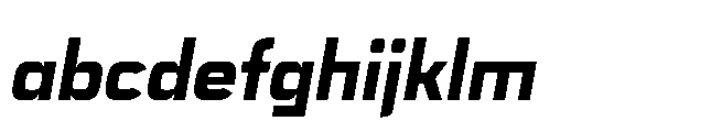Bauhold Semibold Over Italic FONT