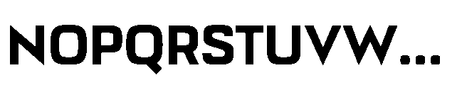 Bauhold Semibold Over Font UPPERCASE