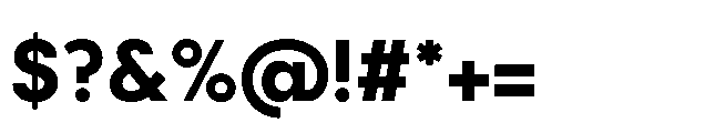 Bauhold Semibold Font OTHER CHARS