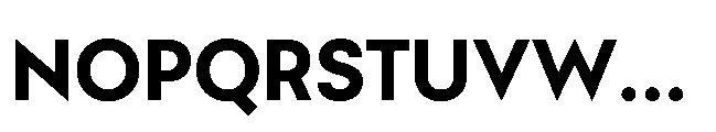 Bauhold Semibold Font UPPERCASE