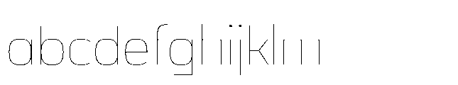 Bauhold Thin Medium FONT