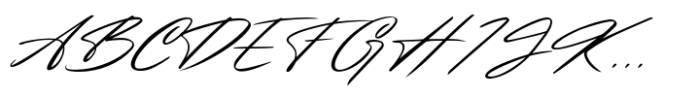 Baverley Astone Font UPPERCASE