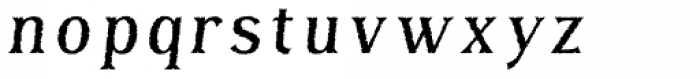 Bay Tavern Fill L Italic Font LOWERCASE