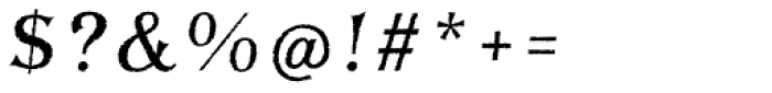 Bay Tavern Fill XL Italic Font OTHER CHARS