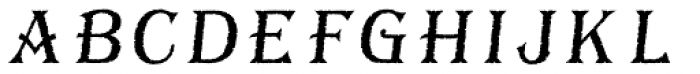 Bay Tavern Fill XL Italic Font UPPERCASE