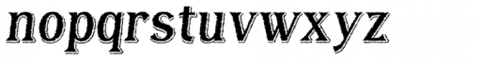 Bay Tavern X Italic Font LOWERCASE